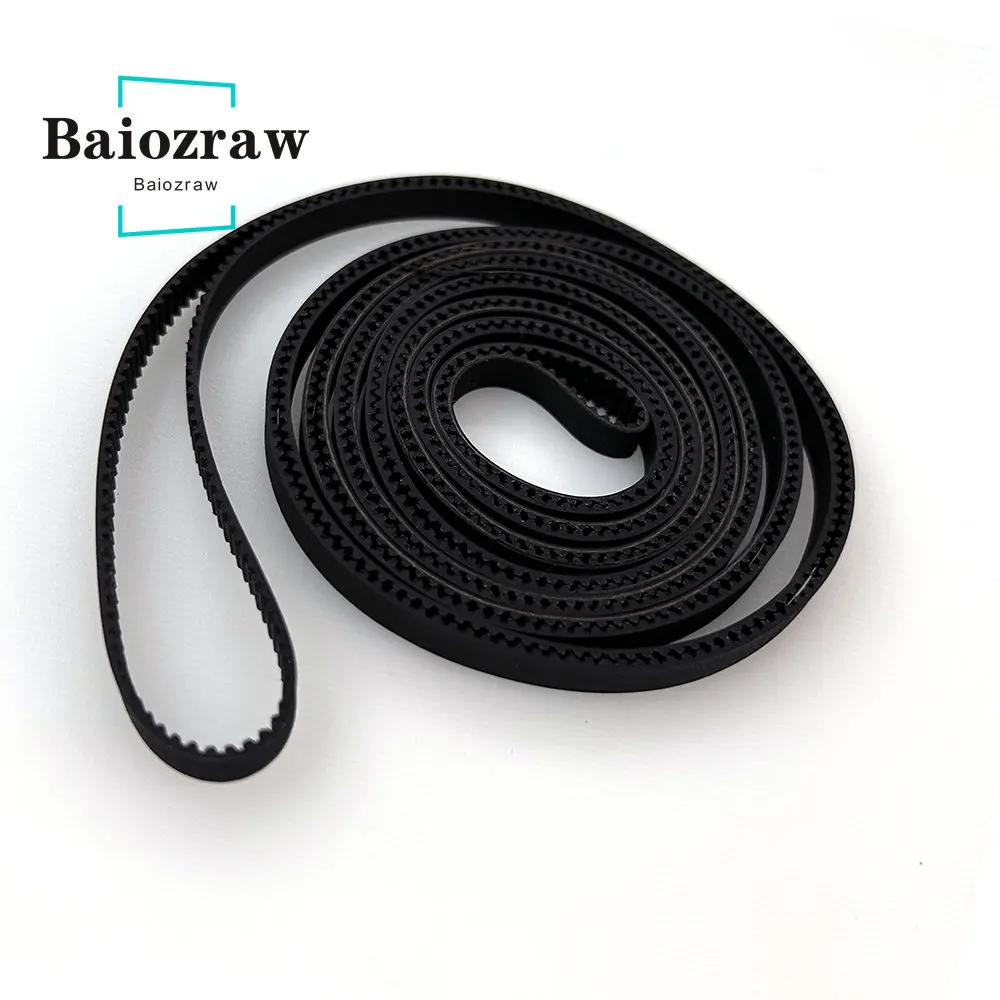 3D Printer Parts GT2 6mm Closed Loop Rubber Timing Belt 1220 1240 1250 1310 1324 1340 1350 1360 1434 1440 1474 1500 mm 2GT 1pcs