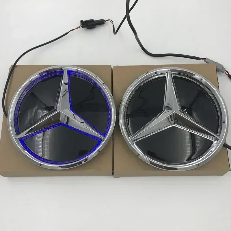 

Car Front Logo Emblem Grille Badge for Mercedes Benz W156 W204 W205 W210 W211 W212 W213 C E Class GLA GLK GL GLC GLE Accessories