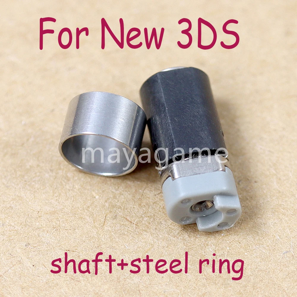 20 conjuntos de peças de eixo de substituição para novo eixo 3ds dobradiça eixo anel de aço reparo de console de jogos