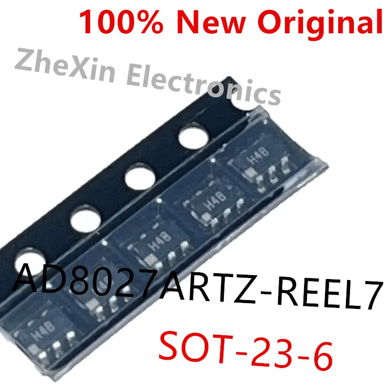 10PCS/Lot  AD8027ARTZ-REEL7  H4B 、AD8541ARTZ  A4A 、AD8591ARTZ  A9A  New Operational Amplifier Chip  AD8027 、AD8541 、AD8591