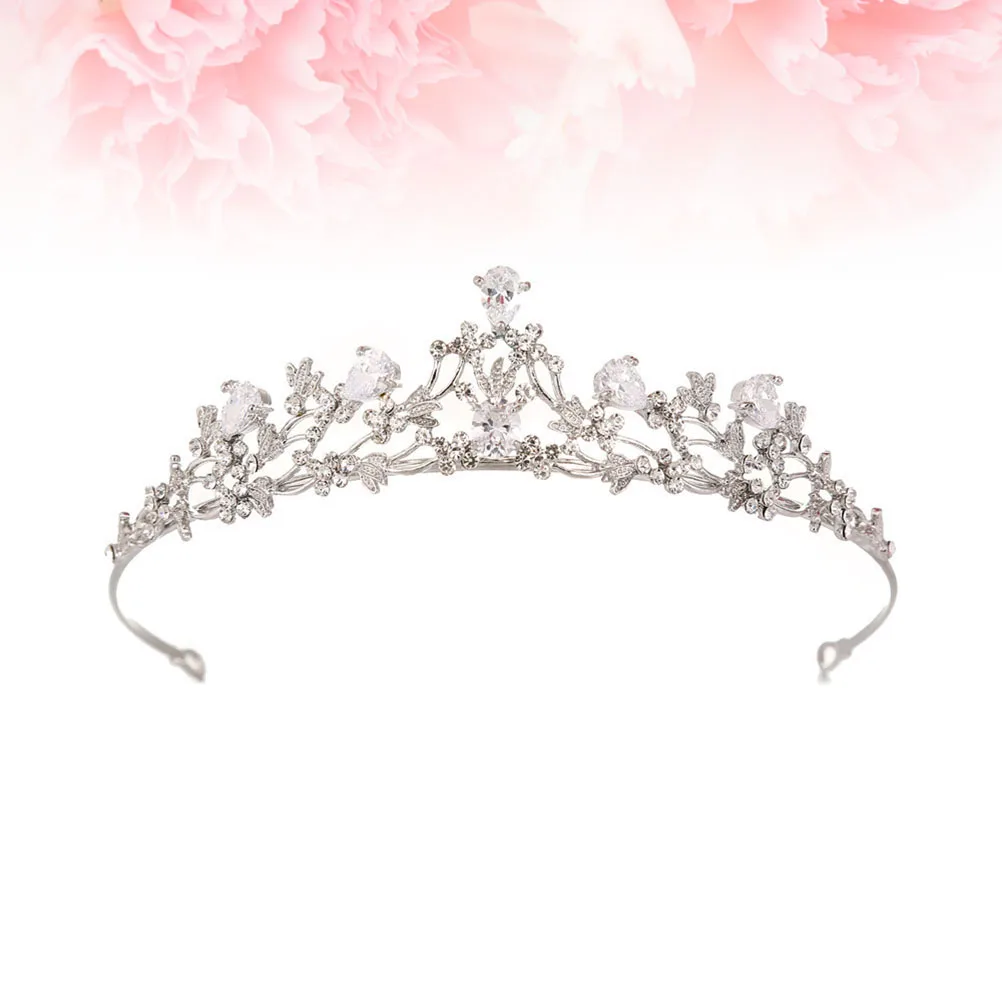 

Crown Headdress Hoop Bridal Tiara Bridal Crown Women Special Occasion Headpiece Headdress For Bride Elegant Fashionable