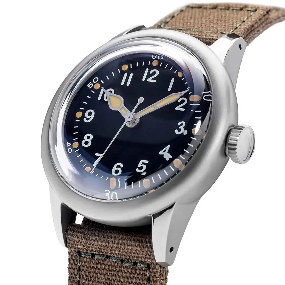 THORN A11 Titanium Watch Military Retro NH35 Automatic Movement