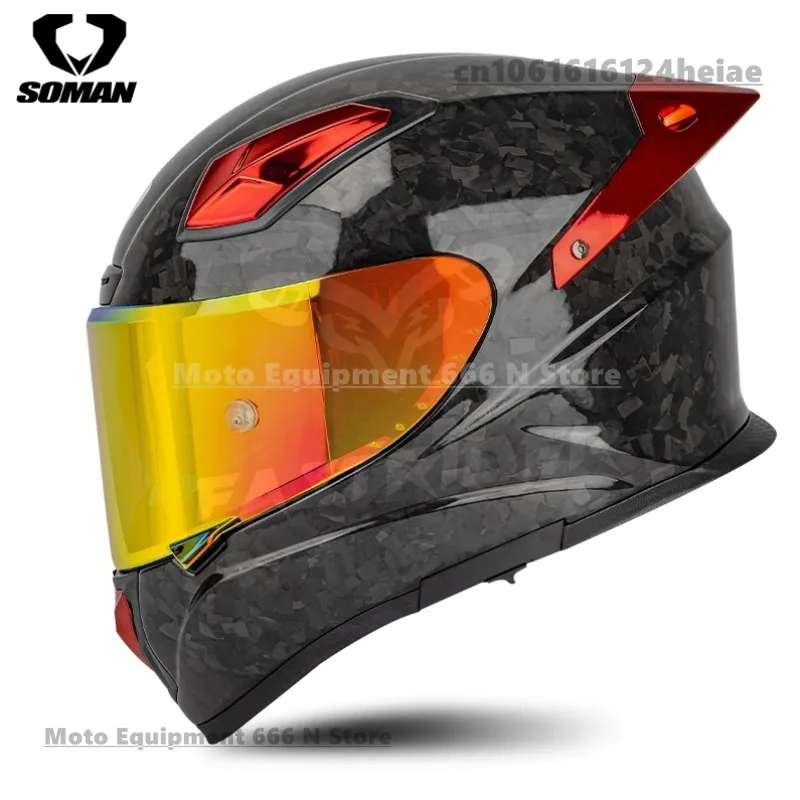 Оригинальные линзы для мотоциклетного шлема SOMAN, подходящие для модели SM961S SM961 SM-X7 SM-X8, антибликовые линзы для шлема