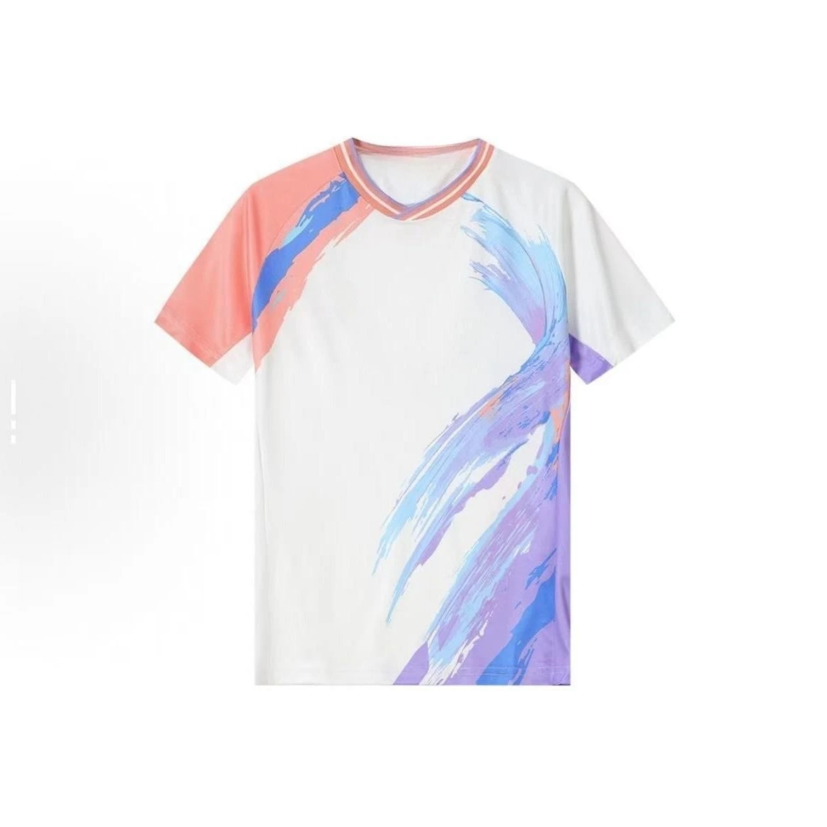 

New Summer Fashion and Casual Badminton Cool Short-sleeved 3D Digital Printed Men's and Women's Quick-drying Sports T-shirts