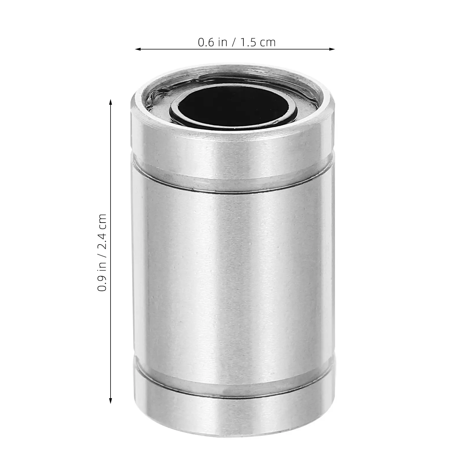 6Pcs Linear Ball Bearing Bushing High Precision Sealed Steel Linear Motion Bearing for 3D Printer Engraving Machine Cnc