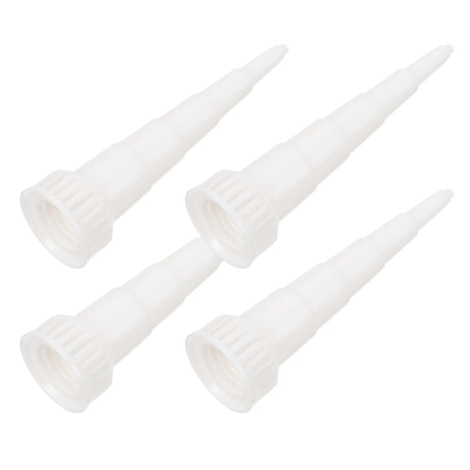 

4pcs Caulking Nozzle Sealant Head Glue Tips Finishing Tools Reusable Replacement Caulk Caps Tube Covers Sealing