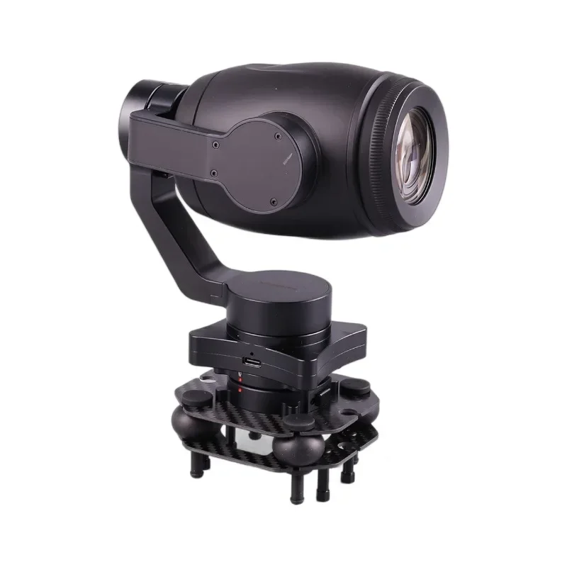 

180X hybrid zoom 30 optical drone photoelectric pod gimbal camera