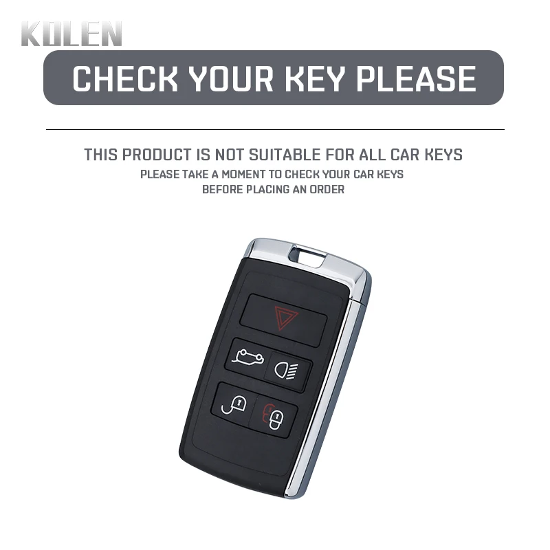 Fashion TPU Car Remote Key Case Cover Shell Fob For Land Rover Range Rover Evoque Discovery Sport Velar For Jaguar XE E-PACE XF - view 3