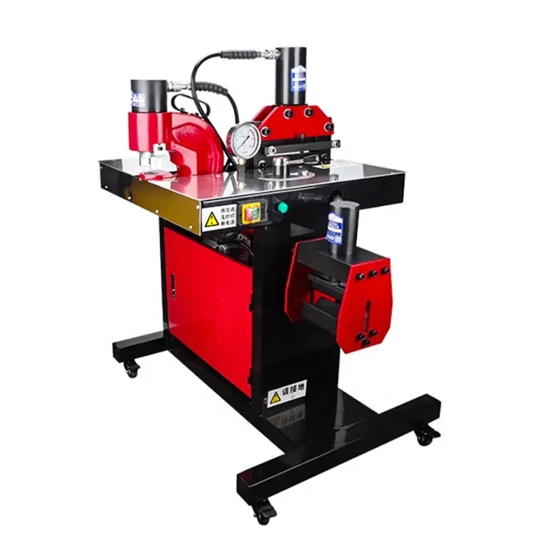 high quality DHY-0 three-in-one hydraulic punching bending cutting busbar hine