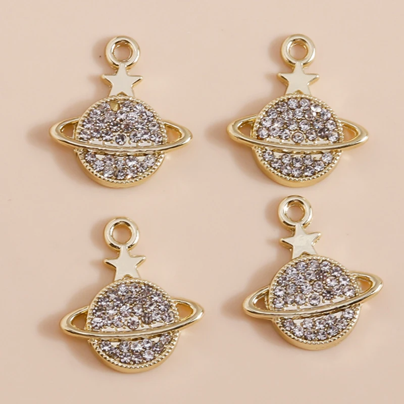 4pcs Antique Silver Evil Eye Charms for Jewellery Making