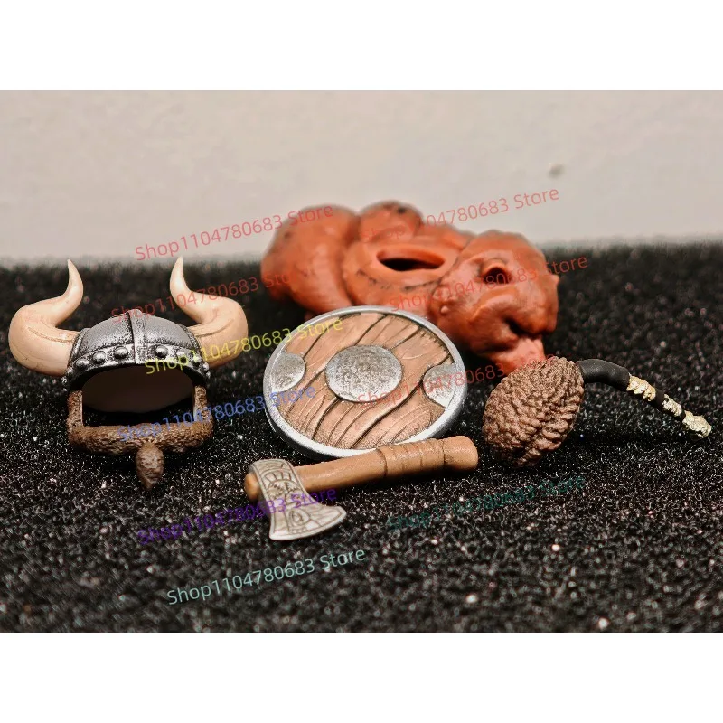 مكعبات بناء MOC ملحقات الفايكنج المحارب نموذج تجميع شخصية صغيرة لعبة شخصية تلفزيون أنيمي، ديكور، هدية وقابلة للجمع