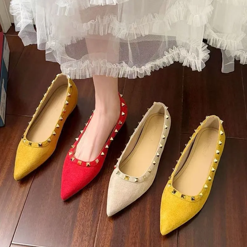

Spring / Autumn Elegant Pointed Sexy Party Casual Single Shoes Fashionable Hot Selling New Comfortable lightweight Women's Shoes