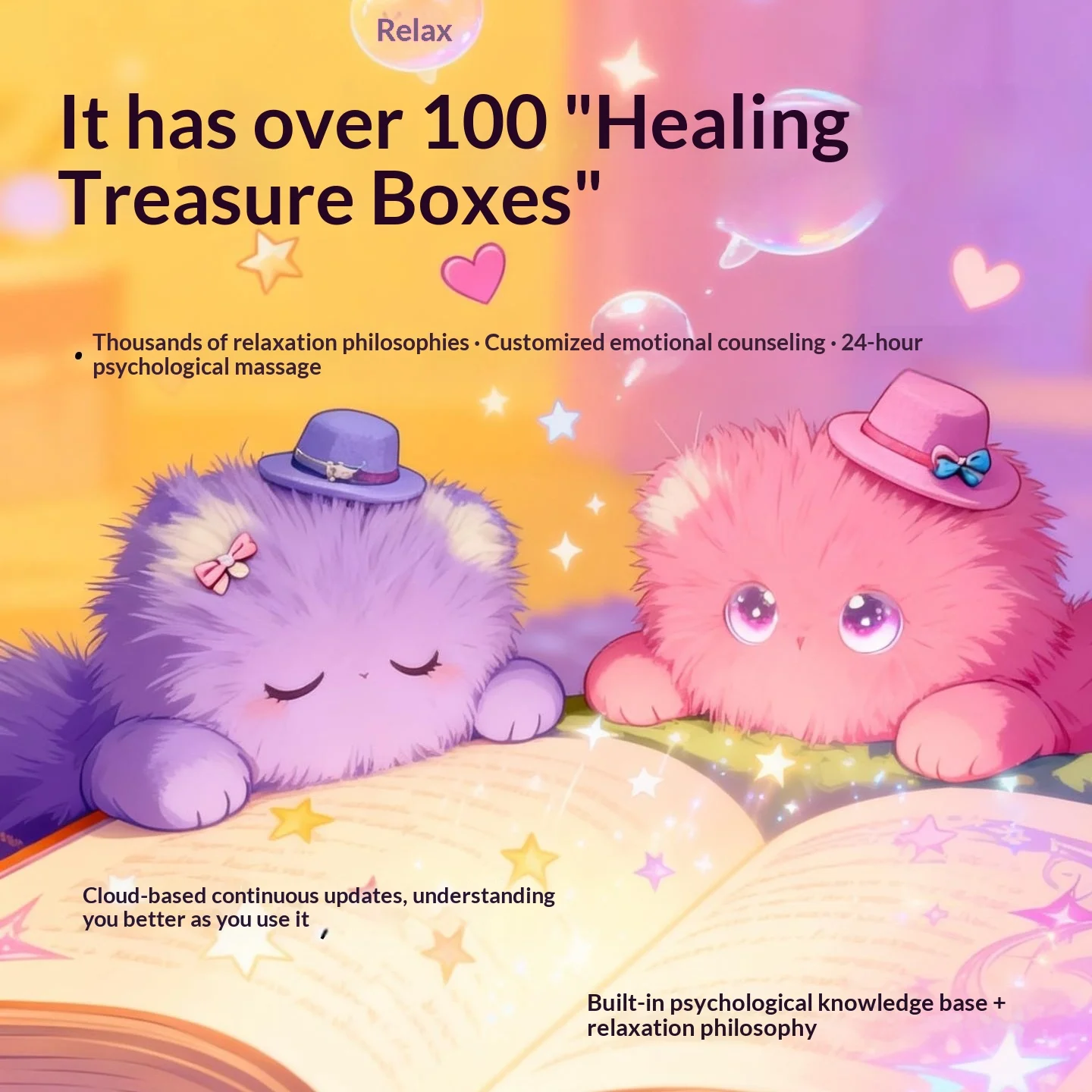 New Doodle Cat AI Interactive Plush Toy, Smart Talking Electronic Pet with Multilingual Support, Voice Companion