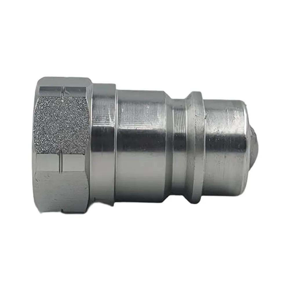 2pcs Hydraulic Male Quick Connect Coupling NPT 1/2 inch for Agricultural Equipment with Leak Prevention and Strength