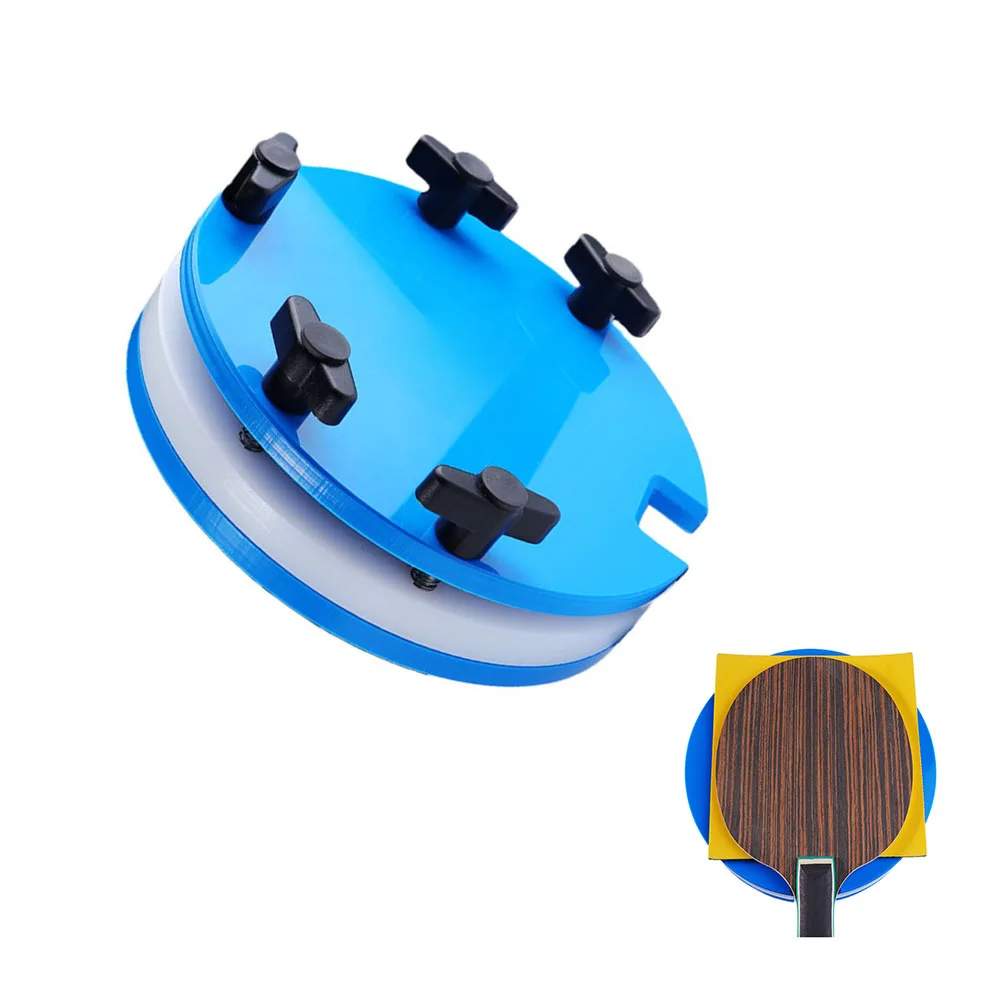

Ping-Pong Racket Cutting Board Rotatable Multi Functional Assembling Platform For Table Tennis Paddles DIY Accessories