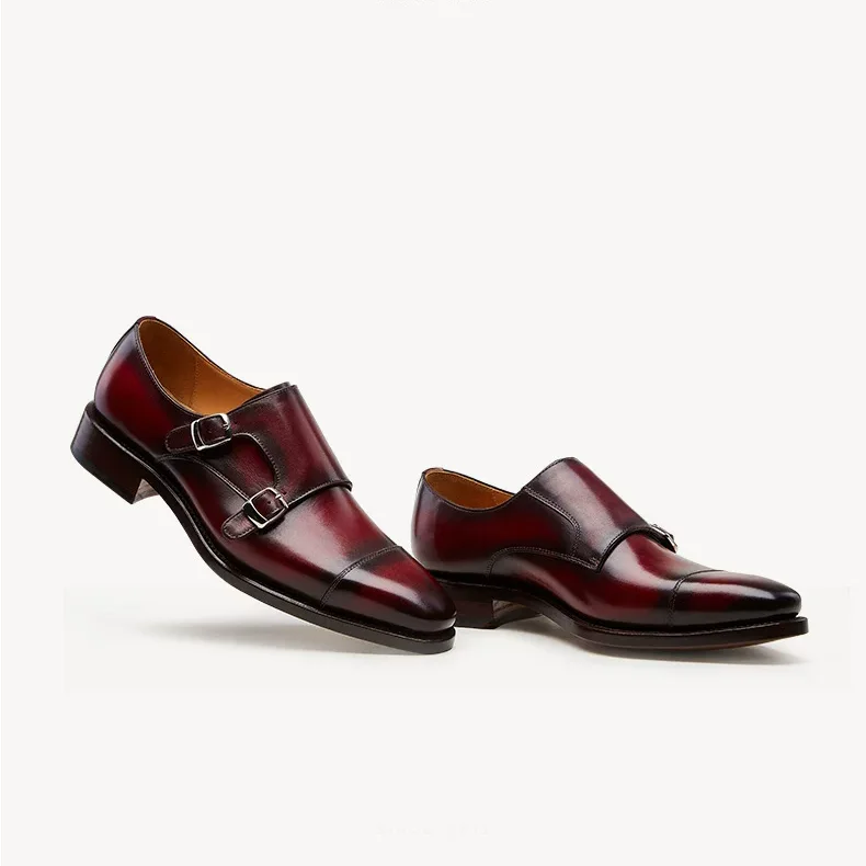 cow leather shoes men boots male dress shoes