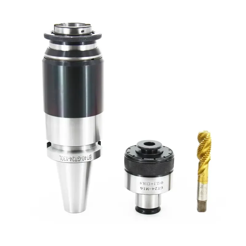 2026 CE Machine Tools Accessories BT40 BT30 BT50 Tapping Chuck with GT24 Overload protection Tapping Collet ISO JIS DIN371