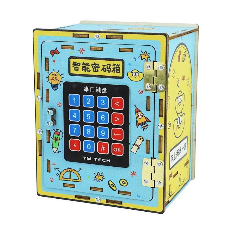 لتقوم بها بنفسك صندوق القفل الذكي مجموعة الجذعية تكنولوجيا العلوم الإلكترونية مشاريع صغيرة التعليمية الفصول الدراسية لعبة تعلم للأطفال الذين تتراوح أعمارهم بين 10-16