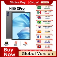 CHUWI Hi10 X Pro 10.1 Inch 800*1280 IPS Screen Unisoc T606 4GB RAM 128GB ROM Tablets 2.4G/5G Wifi Android 13 Tablet PC 7000mAh