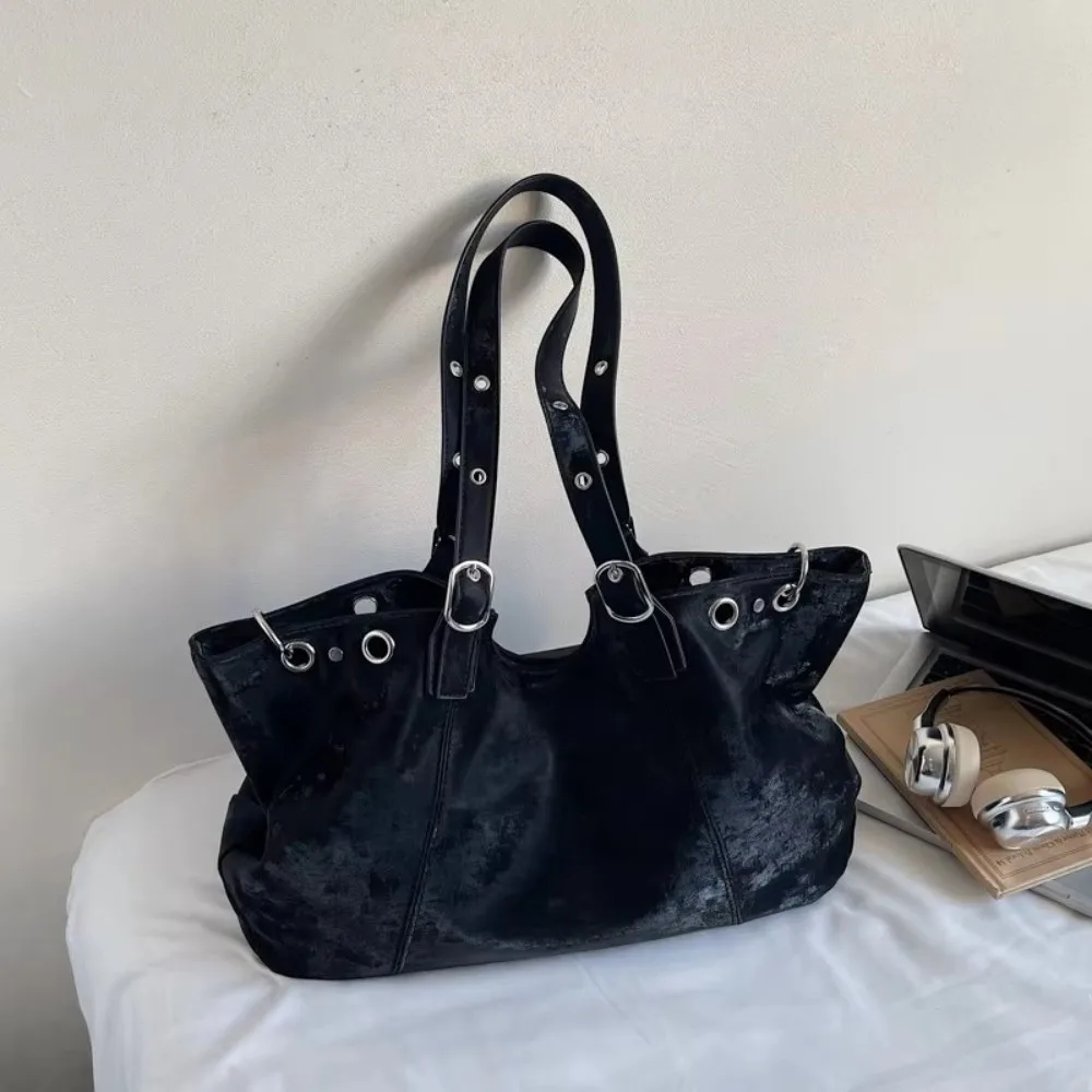 

New Fashion Vintage Big Shoulder Bags Top-handle Handbag Dumpling Pack Women Handbags Hobos Large Purse Satchel Tote Bag Gift