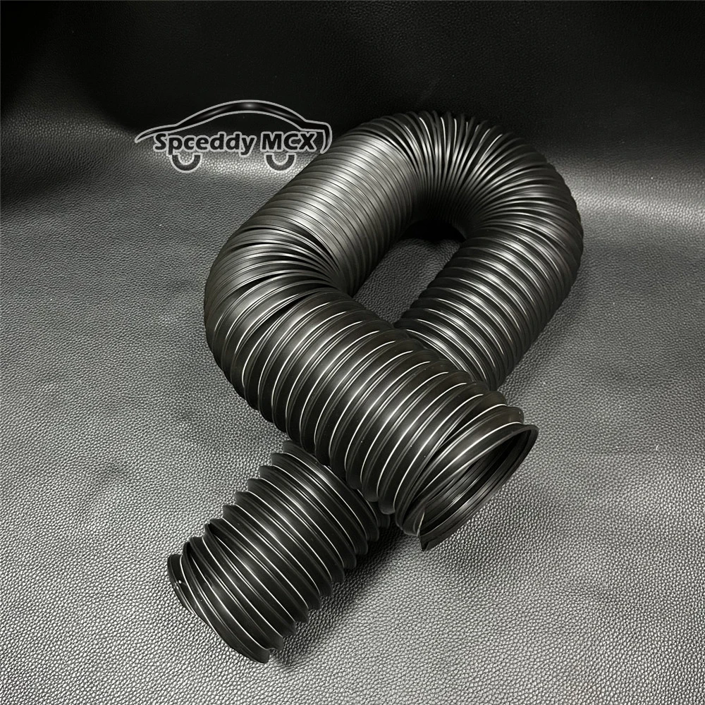 

1m Air Intake Pipe Connector 76mm 3inch Car Engine Flexible Hose Inlet Tube Engine Cold Air Ducting Feed Hose Universal