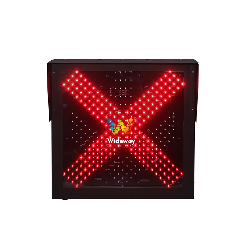 Wholesale Price 600*600mm Toll Station Stop And Go Red Green LED Traffic Light Blinker