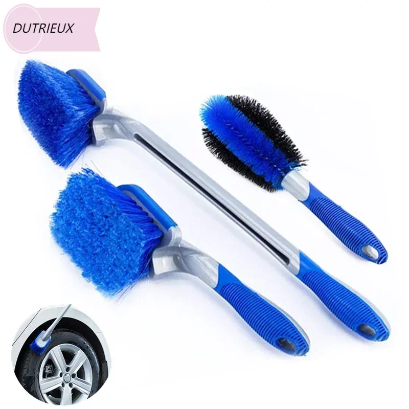 

Car Wheel Soft Brush Tire Cleaner Washing Tools For Auto Detailing Motorcycle Wheel Scrub Cleaning Tools