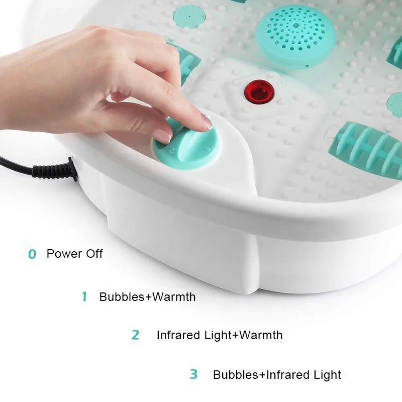 Electric Shiatsu Pedicure Ionic Hydrosana Detox Foot Spa Bath Massager Washing Machine Soak Basin