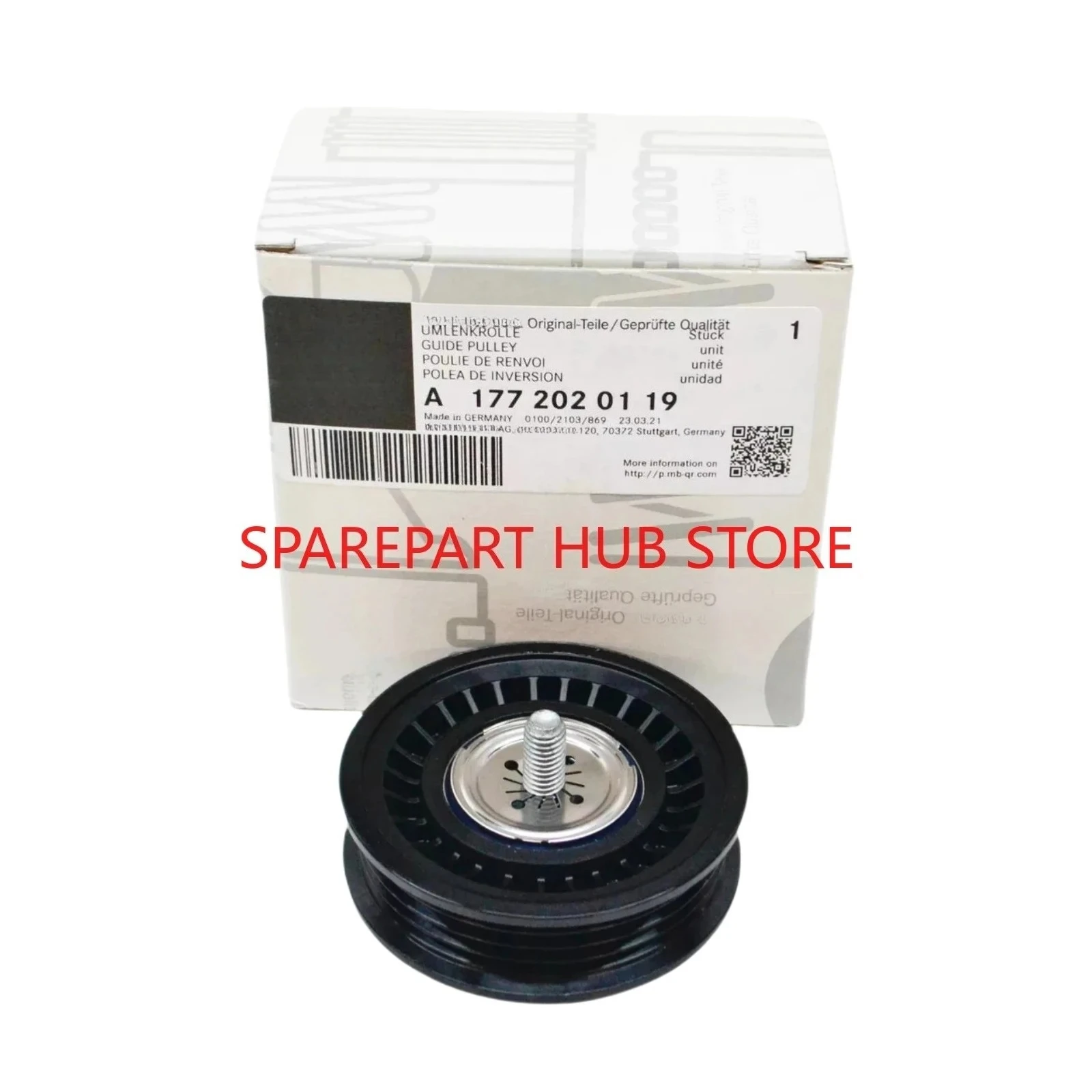 

OEM A1772020119 For Mercedes Benz W205 W213 W463 AMG C63 E63 G63 M176 M177 Engine Idler Pulley