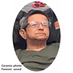 Custom Tombstone Porcelain Statue Bespoke Photos of High Temperatures Tailored Pet Souvenirs Cemetery Memorial Mausoleum Tombs 3