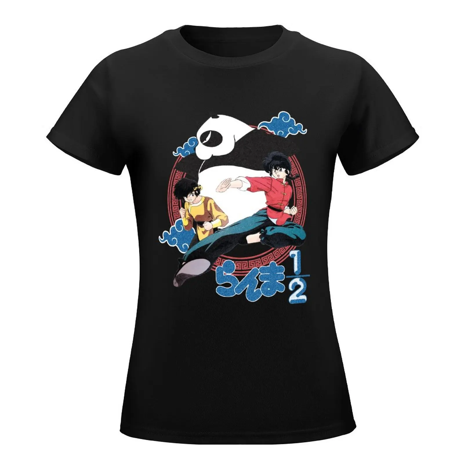 Ranma 1/2 T-Shirt cute tops summer clothes tshirts woman