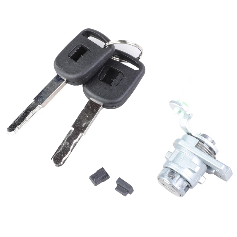 New 72181-SDA-A11 72181SDAA11 Door Lock Barrel Cylinder With 2 Keys for Honda Accord 2003-2007 4 Door