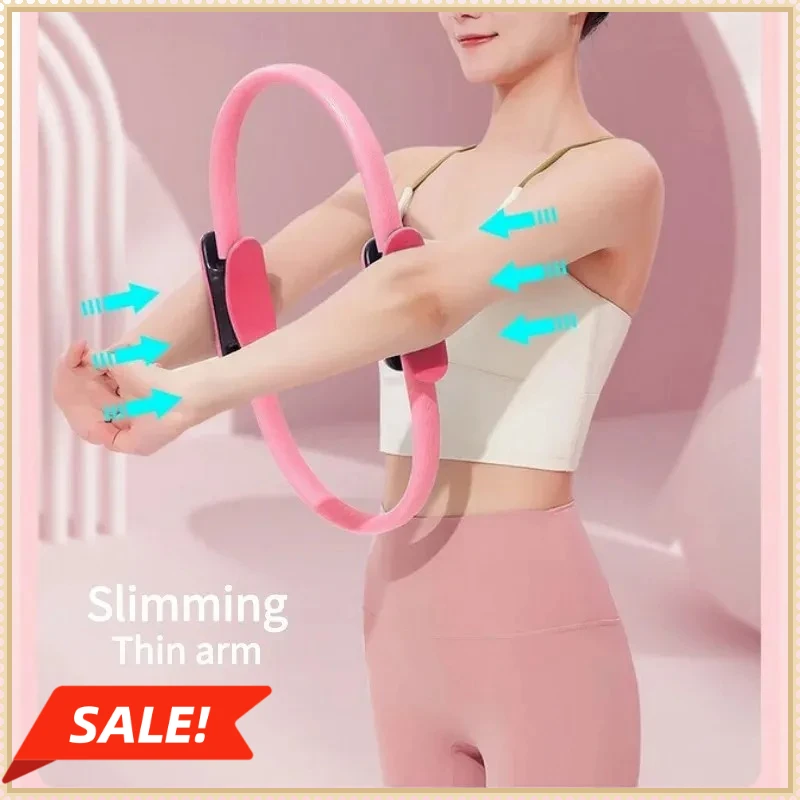 Pilates Magic Ring Fitness Circle Resistance Trainer Toning Thighs Abs Legs Body Shaping Yoga Home Workout Gear