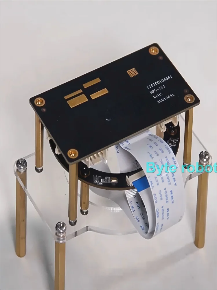 وحدة صفيف حلقة الميكروفون بعيد الميدان ROS لوحة صوت بستة ميكروفون 6 ميكروفون مصدر صوت الموقع والملاحة