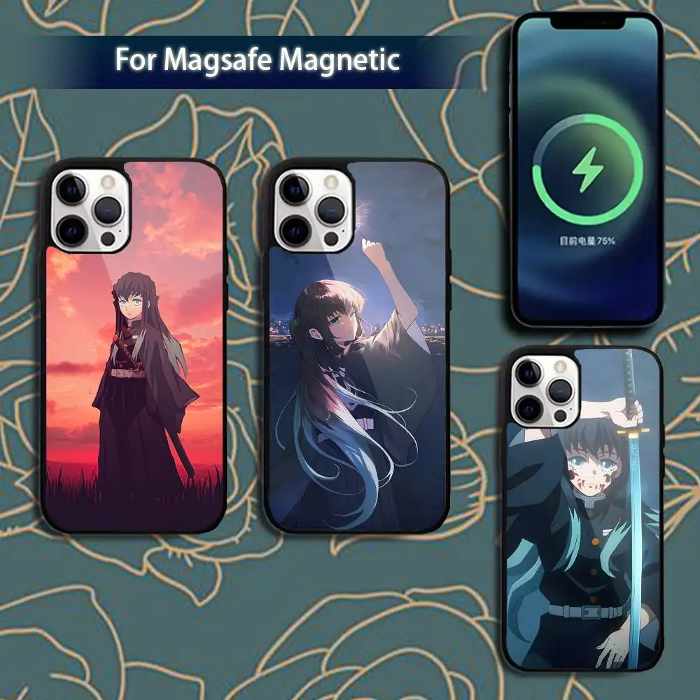 

Anime M-Muichiro T-Tokito Phone Case For iPhone 16,15,14,13,12,11,Pro,Max,Plus,Mini,Magsafe,Magnetic Wireless Charging Case