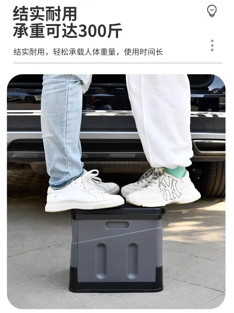 Outdoor Car Toilet Portable Folding Deodorant Toilet Camping Movable Self-driving Camping Adult Toilet