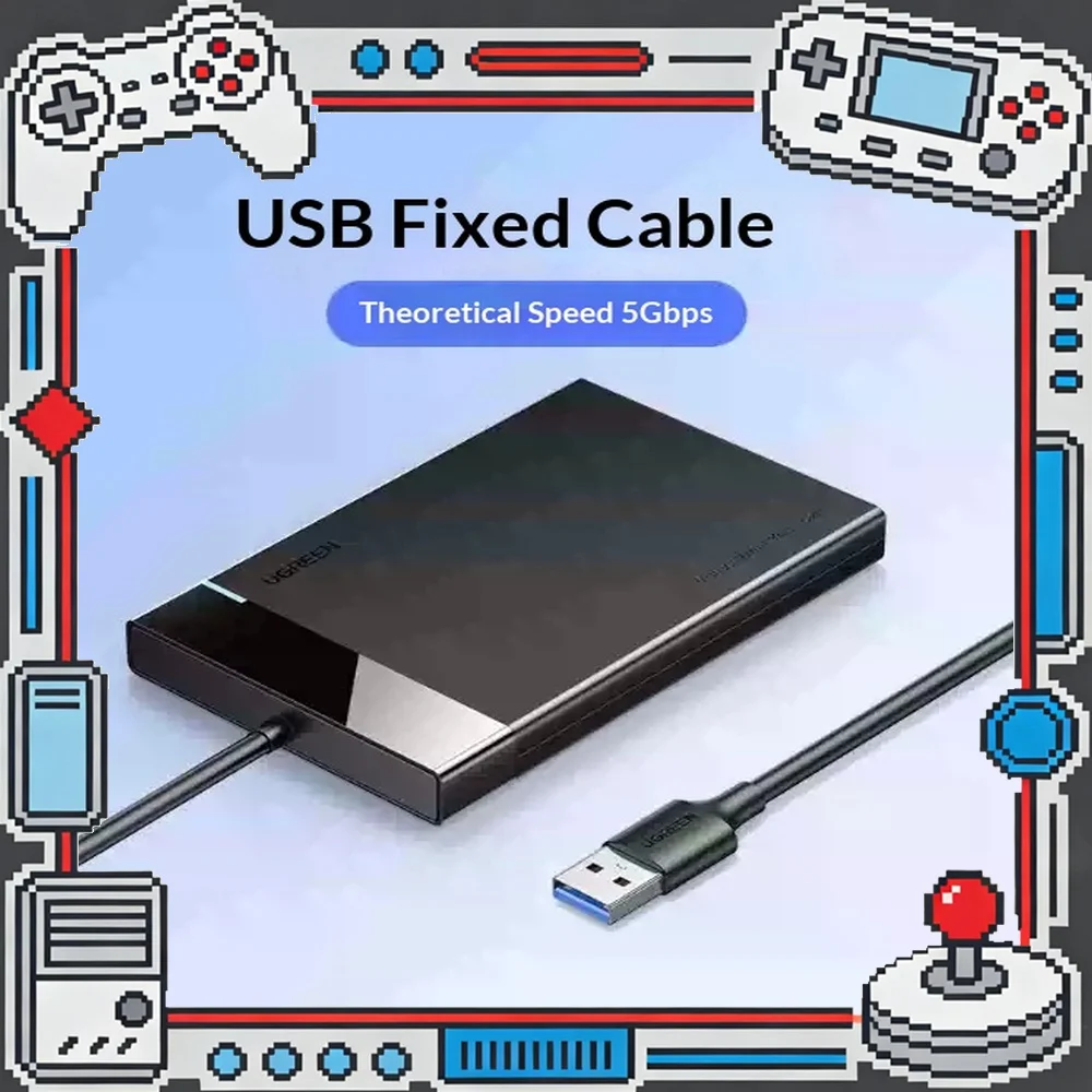 UGREEN 30847 Docking Station Adapter USB 3.0 2.5 Inch SATA External Hard Drive Enclosure US221.