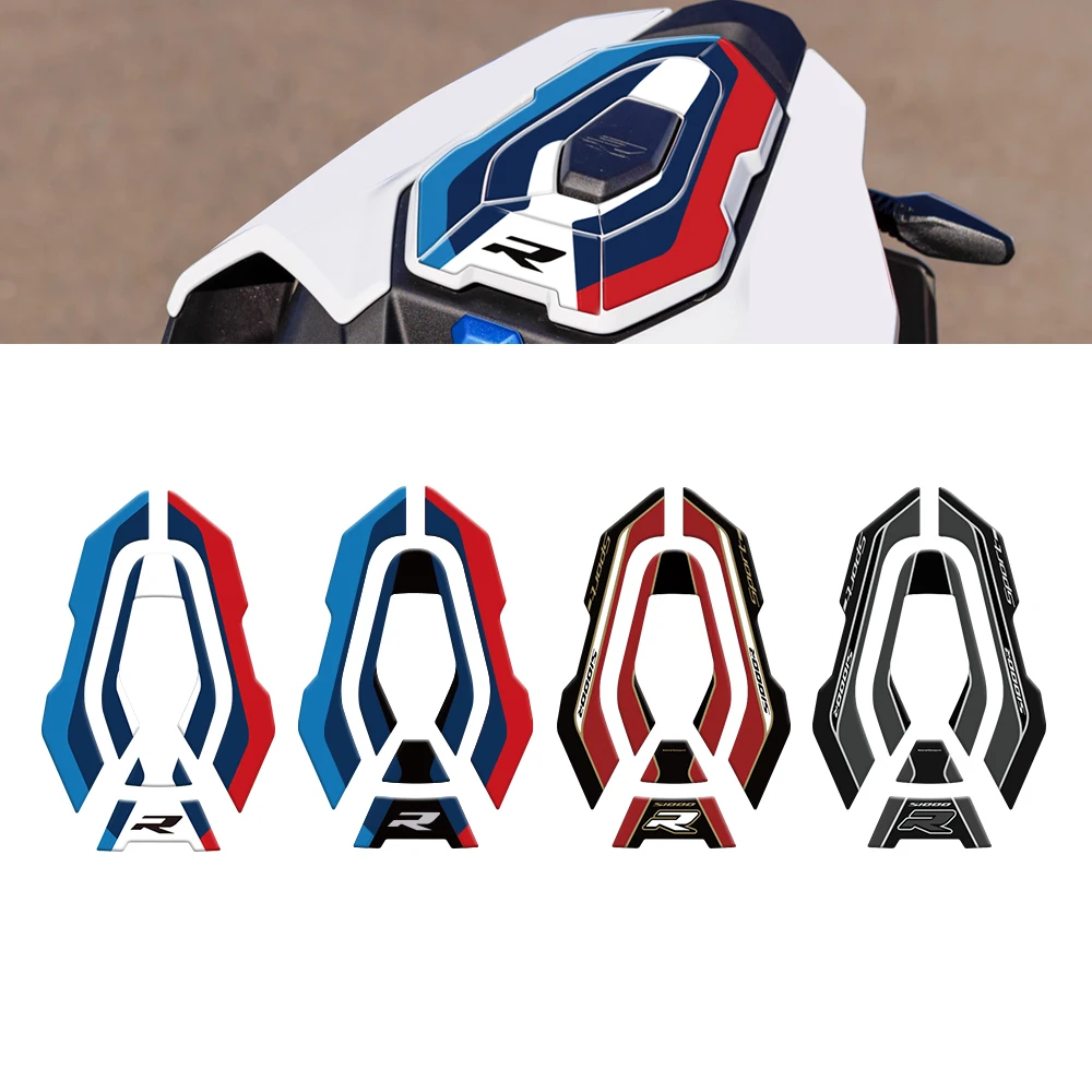 Per BMW S1000R S 1000 R M 1000 R 2021-2024 moto 3D Gel sedile posteriore Cowl Protector Pod/Cover Gel Paint Protection Sticker