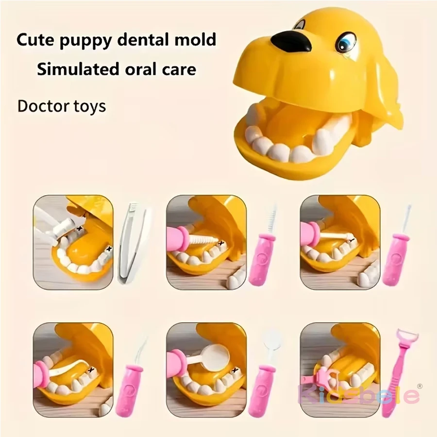 Luksusowy zestaw lekarski dla dzieci z narzędziami medycznymi, lalką i fartuszkiem lekarza - zabawka do odgrywania ról