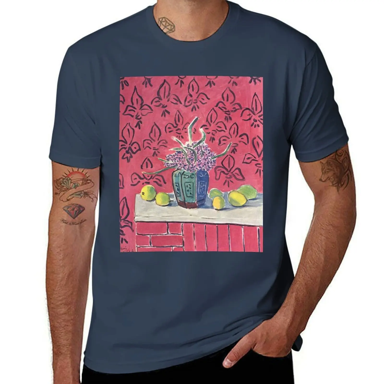 Still Life with Lemons Henri Matisse T-Shirt sublime customizeds graphic shirts cheap stuff Men's t-shirts