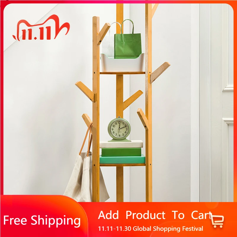 

Nordic Bedroom Clothes Rack Minimalist Vintage Nordic Storage Clothes Rack Standing Floor Percheros Para Ropa Home Furniture