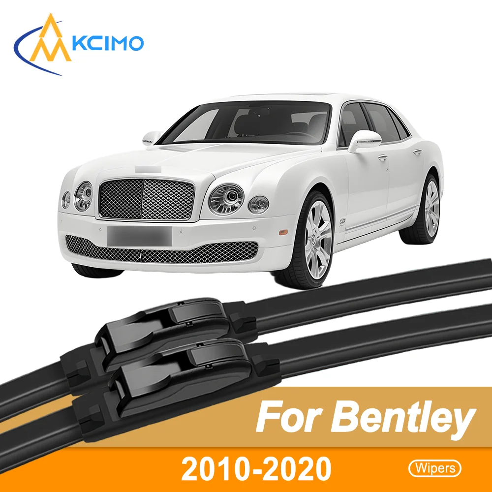 

Superior Wiping Performance 2PCS Front Wipers for Bentley Mulsanne 2010-2020 All-Season Clarity Reduced Noise Safe Driving