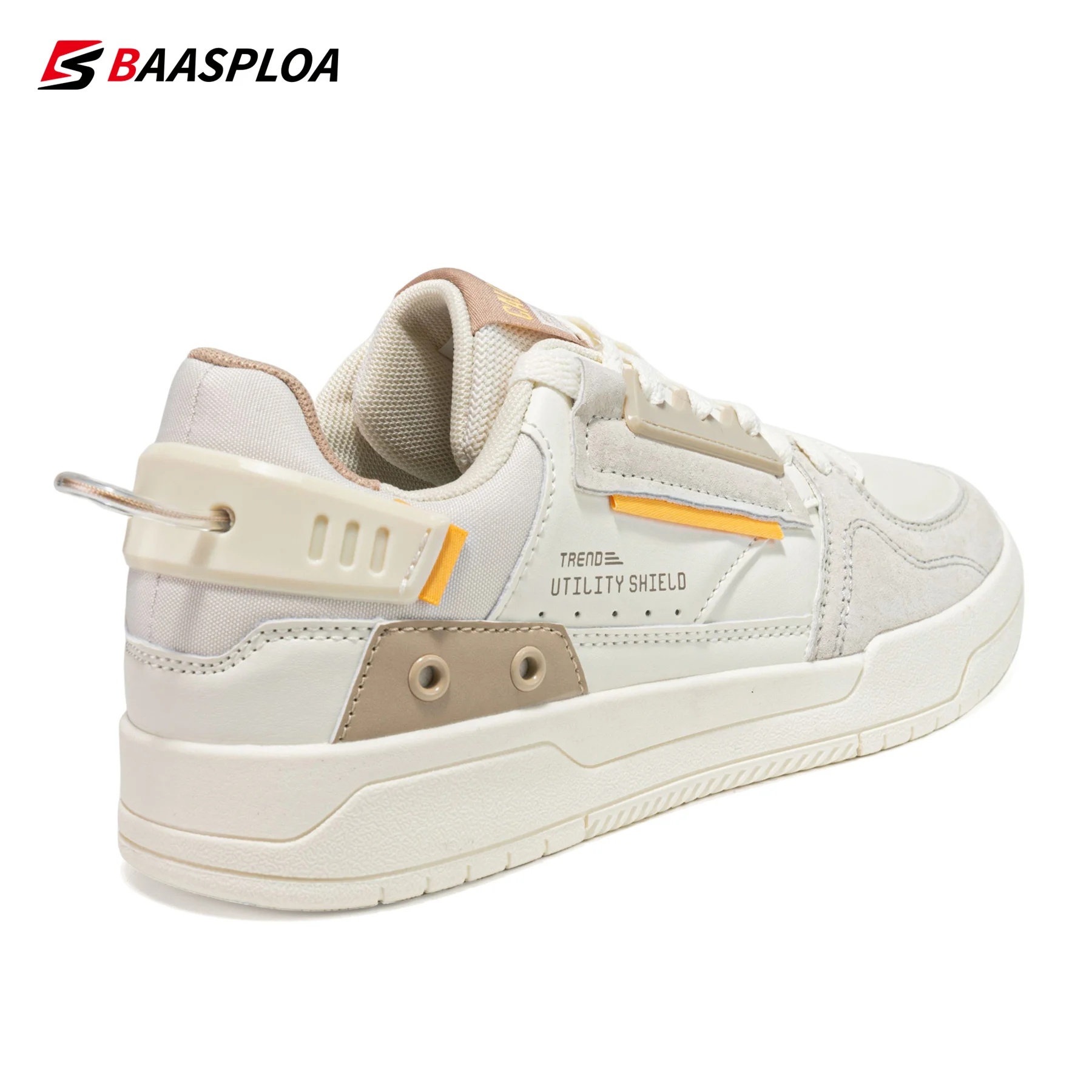 Baasploa Brand Women's Shoes Outdoor Sports Running Shoes Tennis Women's Mesh Surface Breathable Non-Slip Casual Sports Shoes