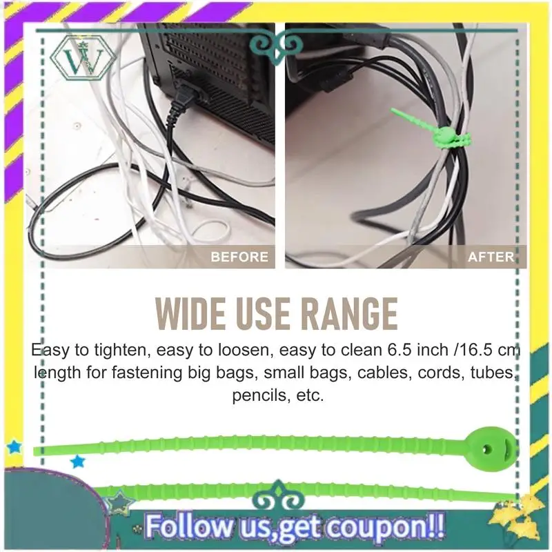 

НОВЫЕ силиконовые кабельные стяжки, прочные стяжки на молнии, зажимы для уплотнений пакетов, кабельные ремни, стяжки для хлеба, резиновые стяжки для домашнего офиса