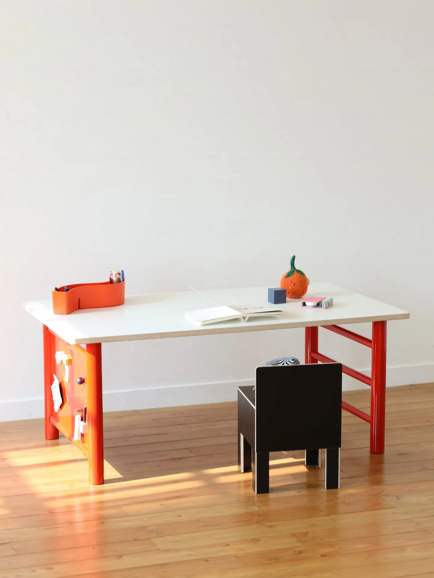 Board long time table youth study table birch ocean board small table