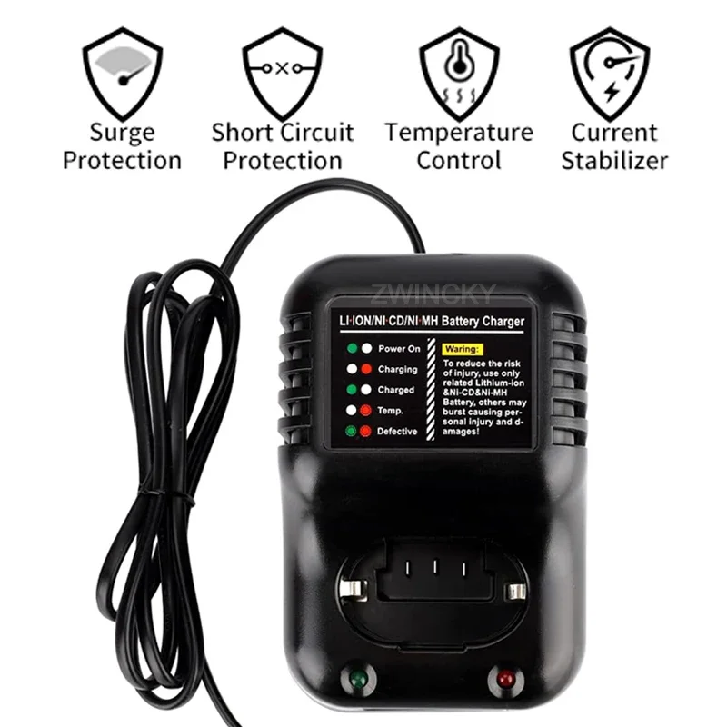 Imagem -03 - Ni-mh Li-ion Battery Charger para Paslode Nail Gun Lithium-ion Crómio Metal Hydride Battery 6v 7.2v