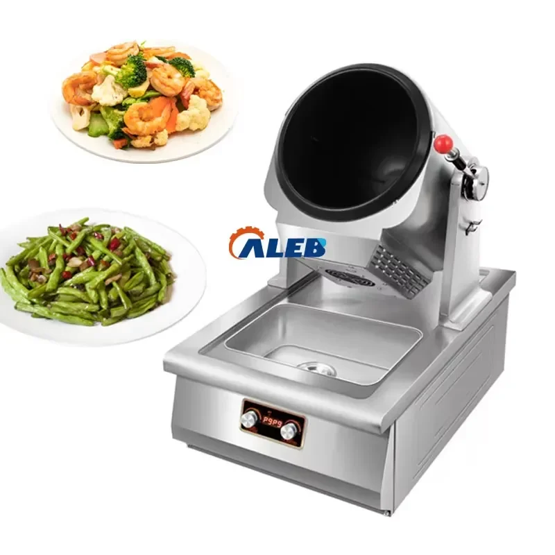 YWM Certificate Commercial Intelligent Fried Rice Cooking Machine Quick and Easy Kitchen Stir-Fry Machine for Busy