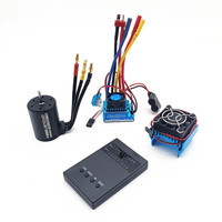 45A 60A 80A 120A Brushless ESC Electric Speed Controller Dust-proof / 3650 3900kv 4300kv Brushless Motor for 1:10 1/10 RC Car