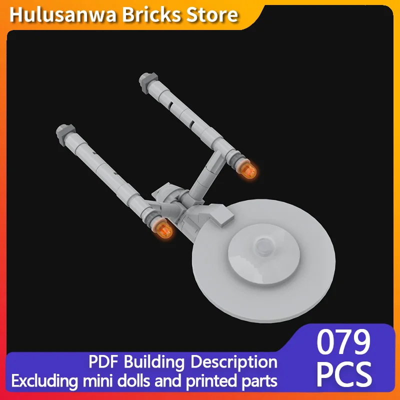 

Популярная модель фильма MOC, строительные кирпичи, класс I, тяжелый крейсер, модульные технологии, подарки, праздник, сборка, детские игрушки, костюм