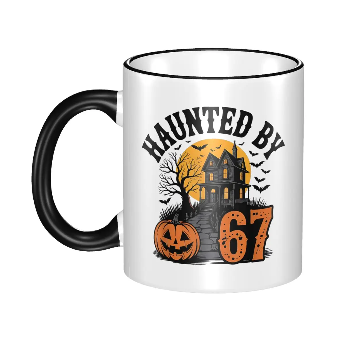 

Cute Gen Alpha Z Halloween 67 Tea Cup Room Mug